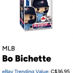 Funko Pop! MLB Blue and White Toronto Blue Jays #75